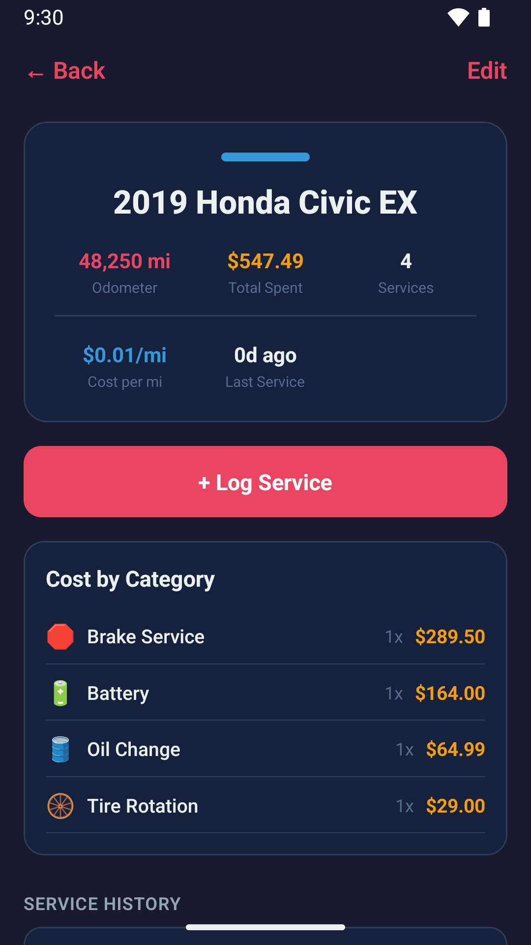 AutoKeep screen 2