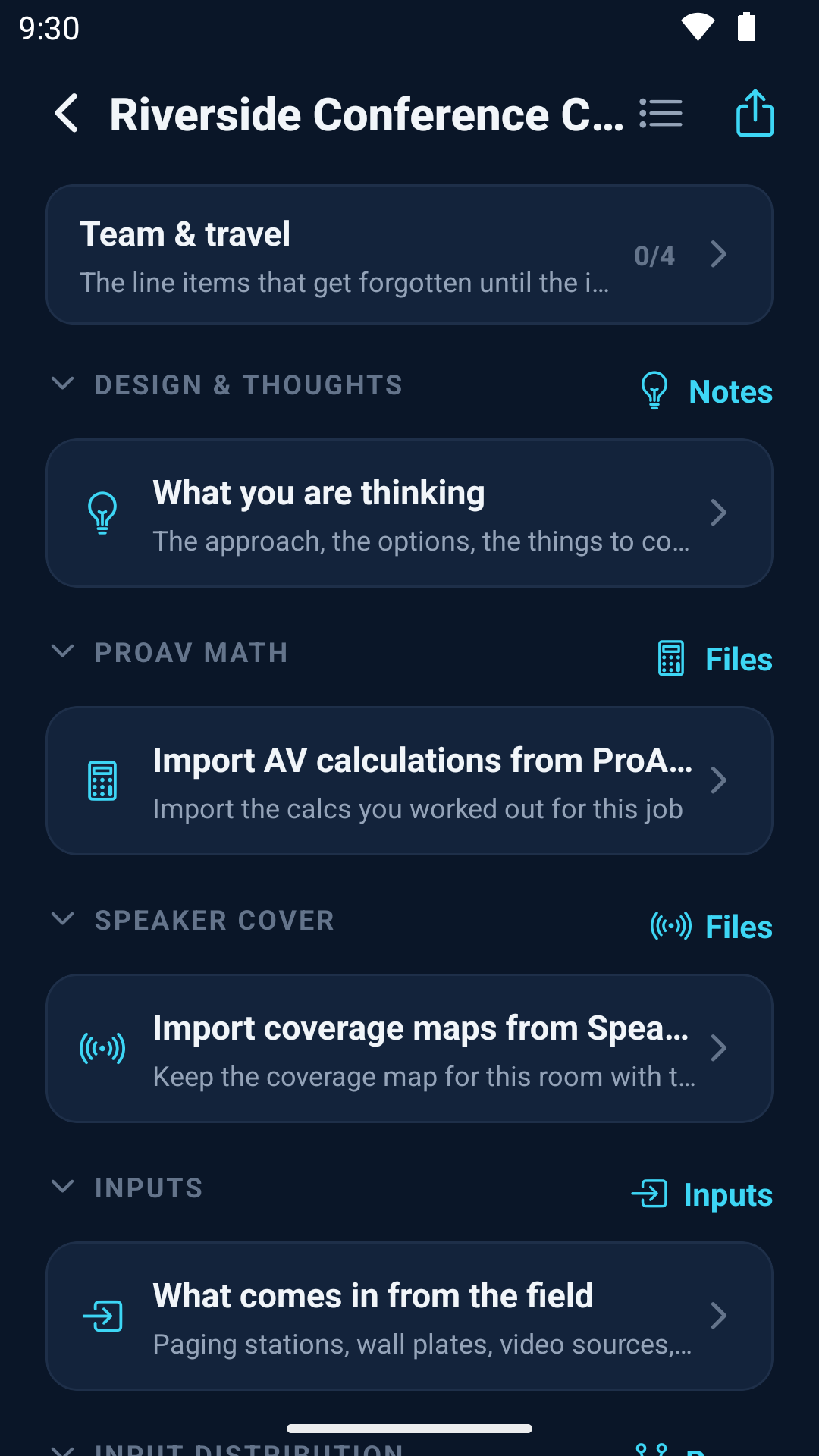 AV Project Pro screen 2