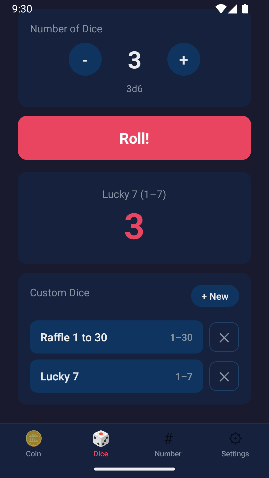 FlipRoll screen 3