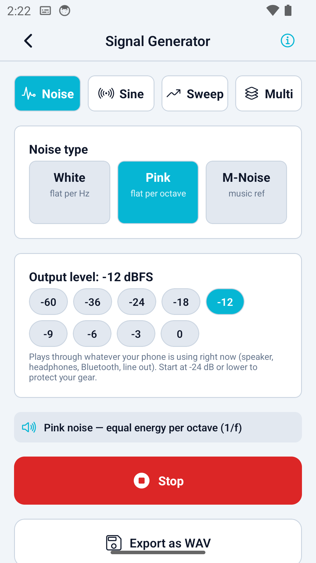 SignalKit screen 2