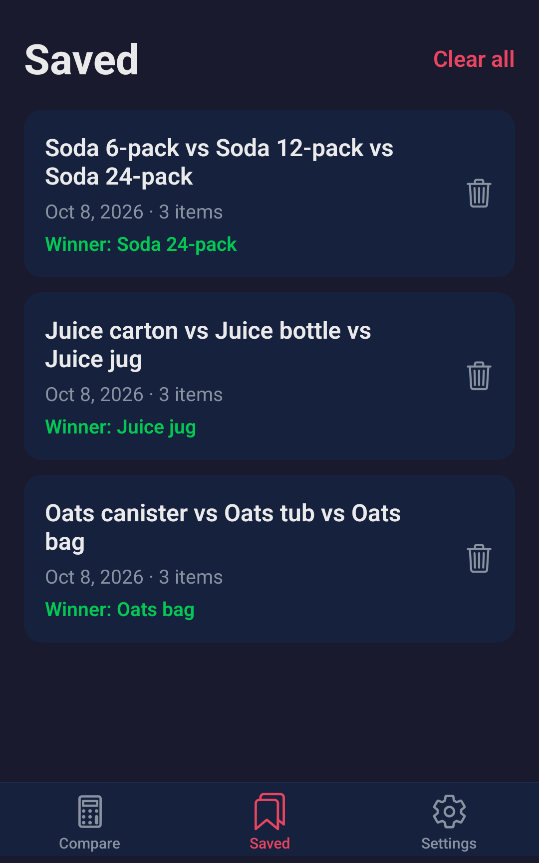 SnapCompare screen 3