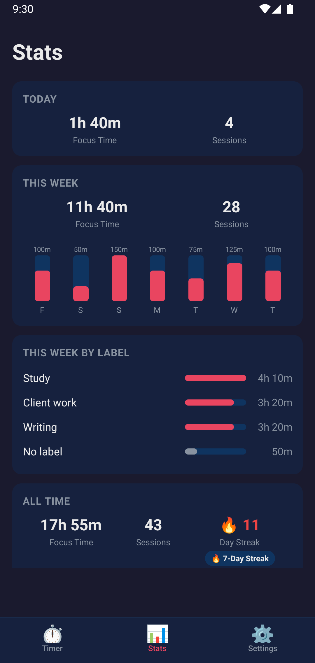 TickCalm screen 2