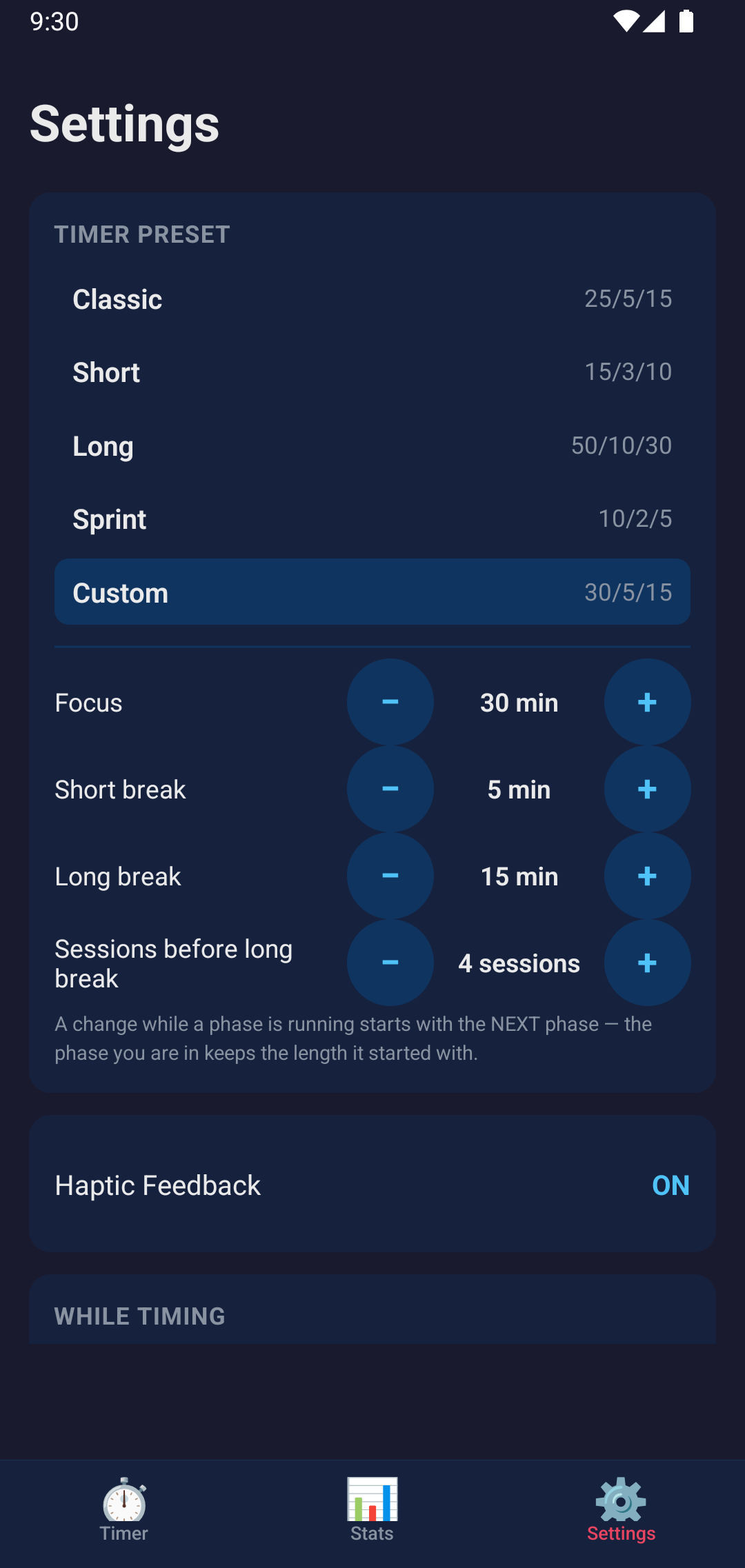 TickCalm screen 3