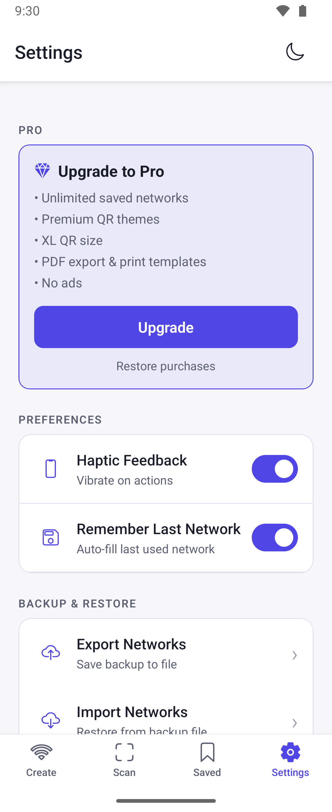 WiFi Share screen 6